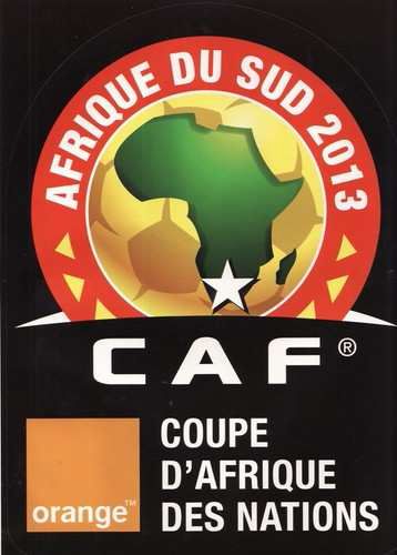 Cliquer pour agrandir : 4 Autocollants CAF -COUPE D'AFRIQUE DES NATIONS-AFRIQUE DU SUD 2013