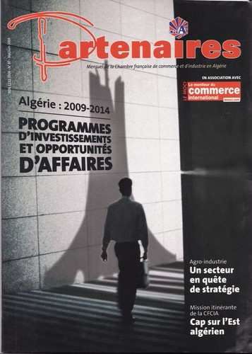 Cliquer pour agrandir : Partenaires -Algérie 2009-2014 - N°87 MAI-JUIN 2009