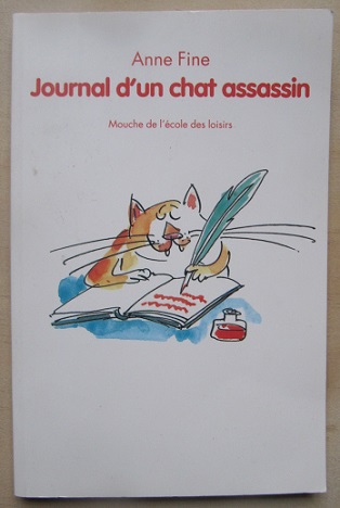 Cliquer pour agrandir : Journal d'un chat assassin Mouche Ecole des loisirs 7+