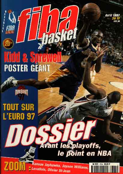 Cliquer pour agrandir : Fiba Basket - Avril 1997